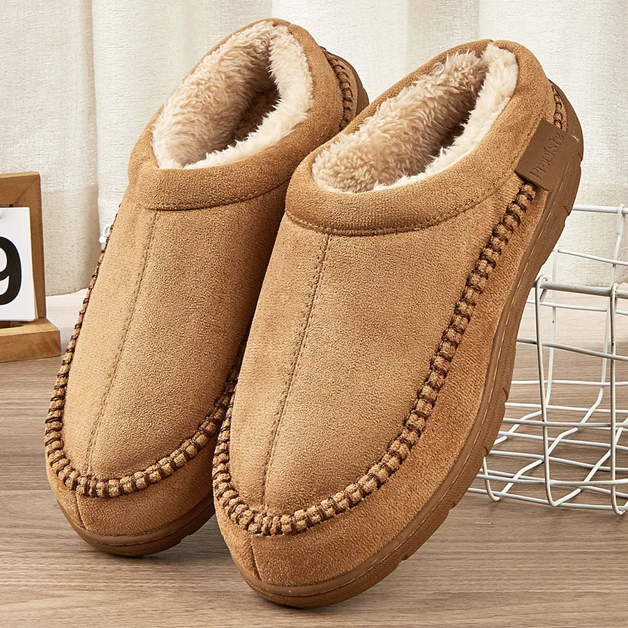 Men's Lined Slippers