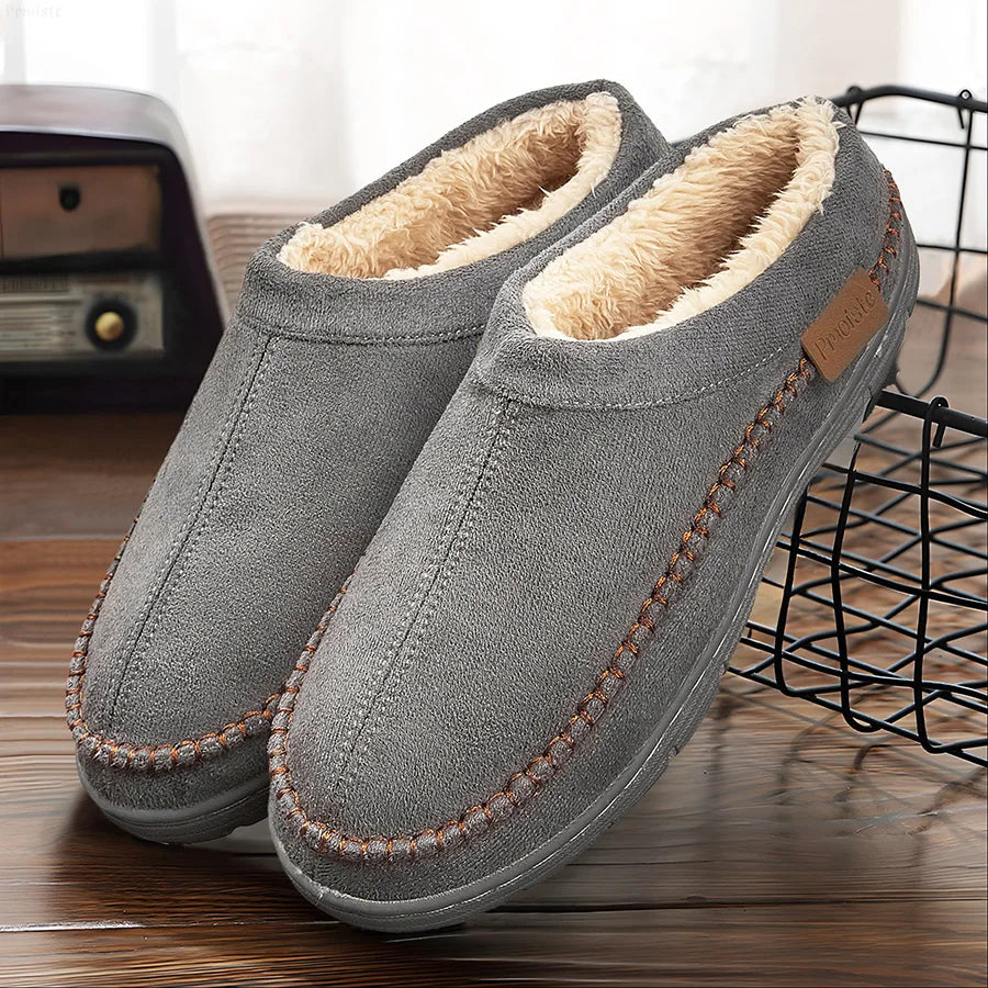 Men's Lined Slippers