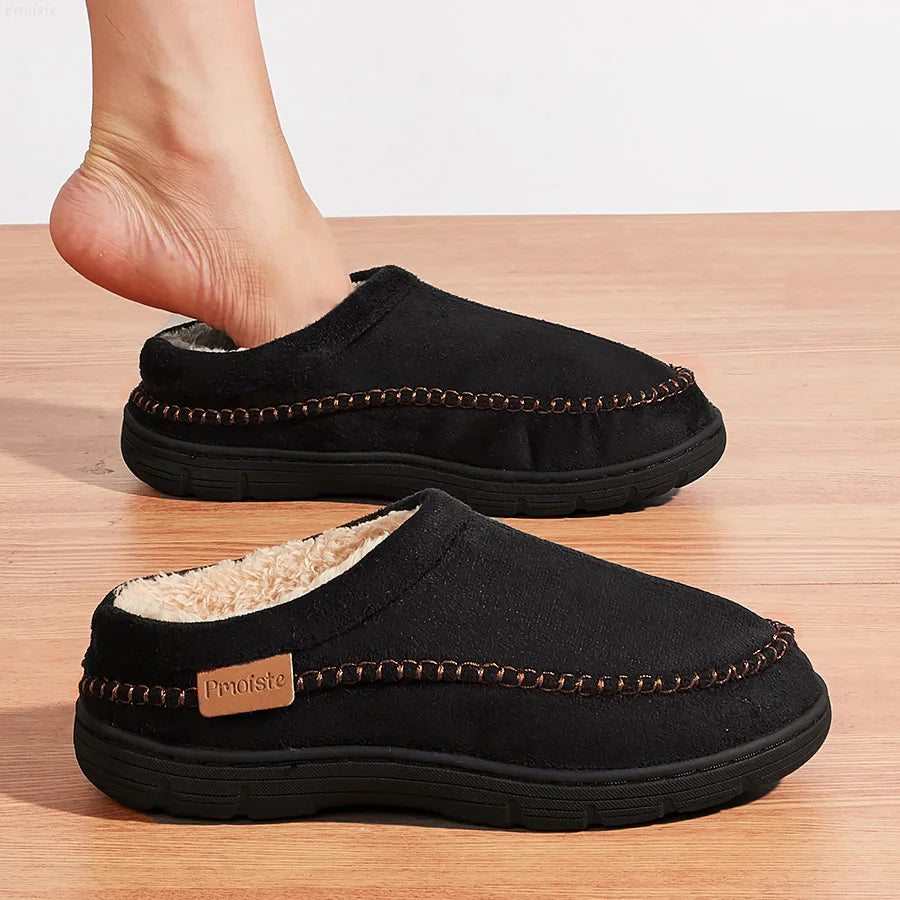 Men's Lined Slippers