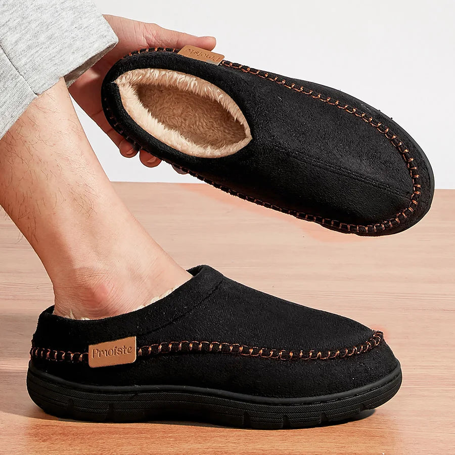Men's Lined Slippers