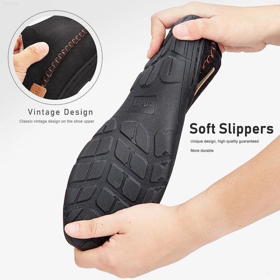 Men's Lined Slippers