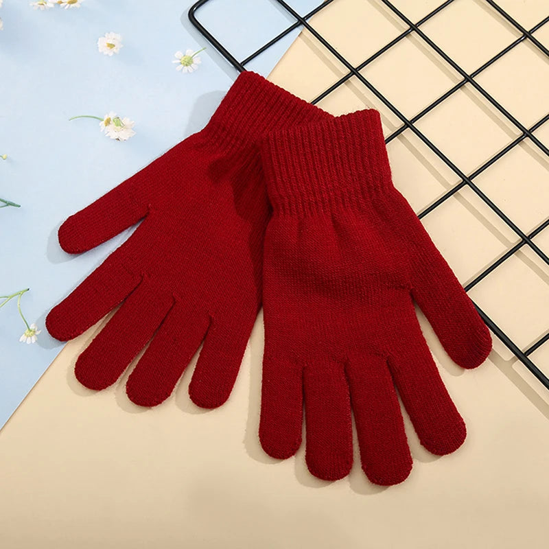 Knitted Winter Gloves