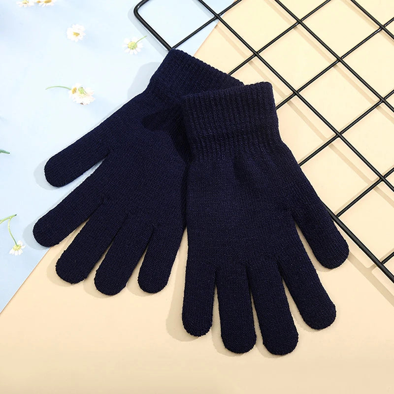 Knitted Winter Gloves