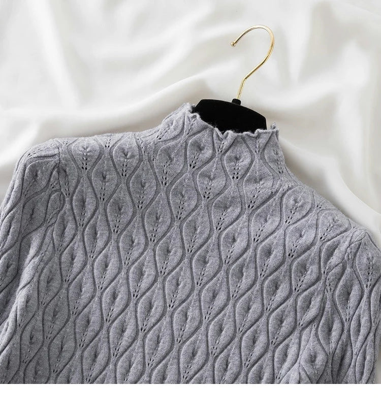 Women's Cashmere Turtleneck Sweater