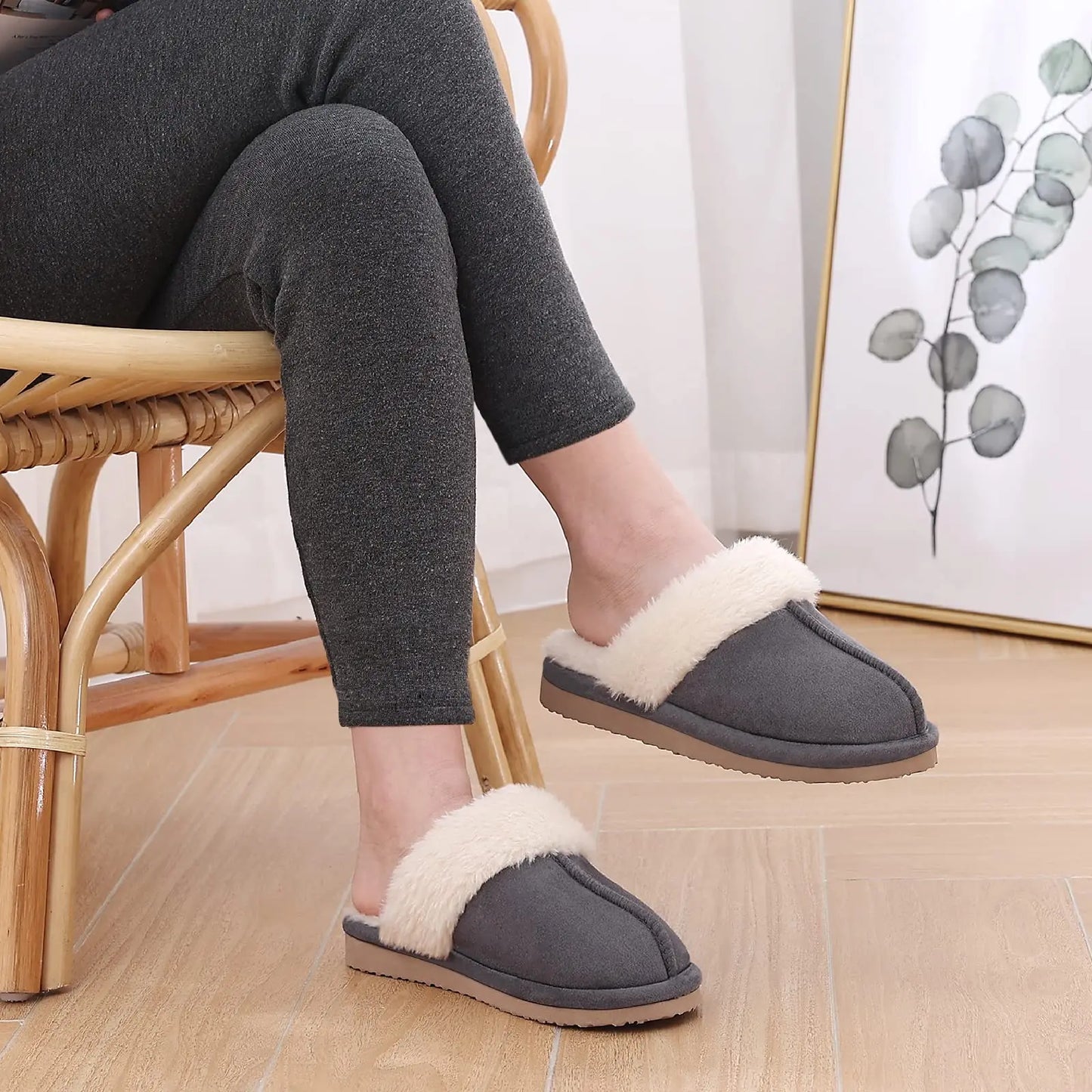 Fur Slippers For Women