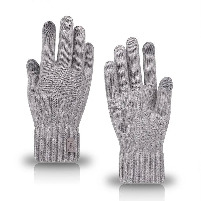 Men's Winter Knitted Gloves
