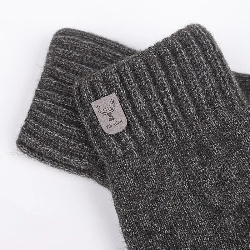 Men's Winter Knitted Gloves