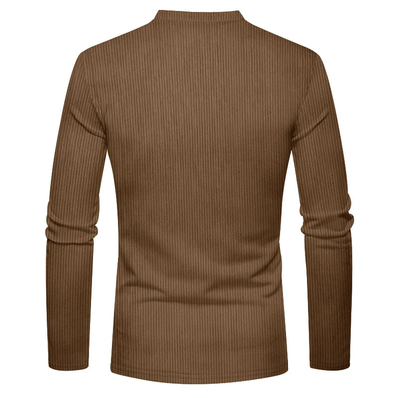 Men's Corduroy Long Sleeved Shirt