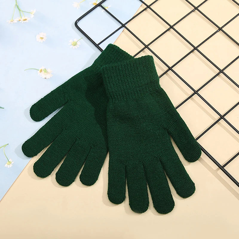 Knitted Winter Gloves