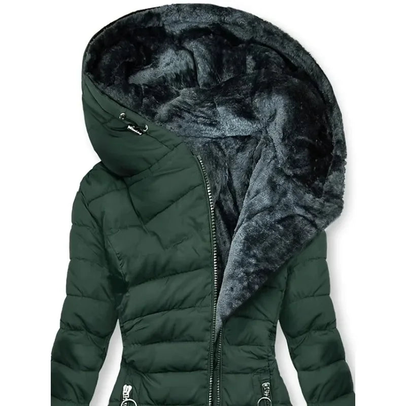 Women's Lined Puffer Jacket