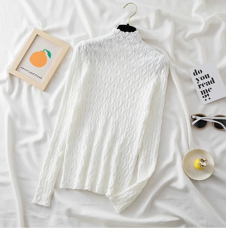 Women's Cashmere Turtleneck Sweater