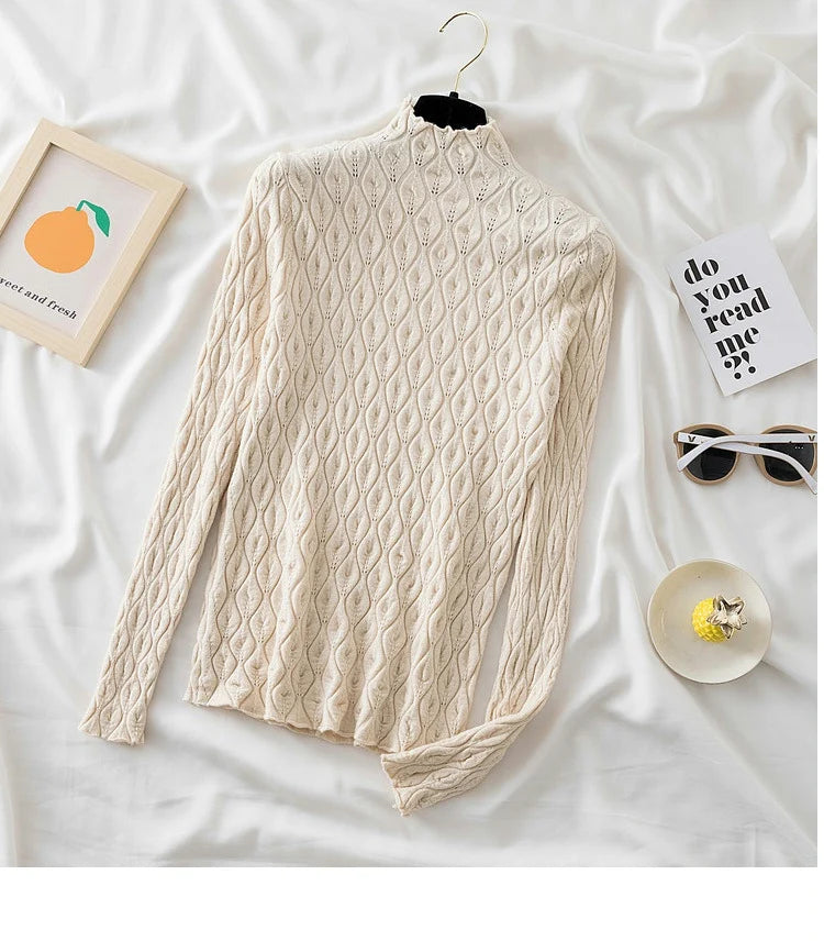 Women's Cashmere Turtleneck Sweater