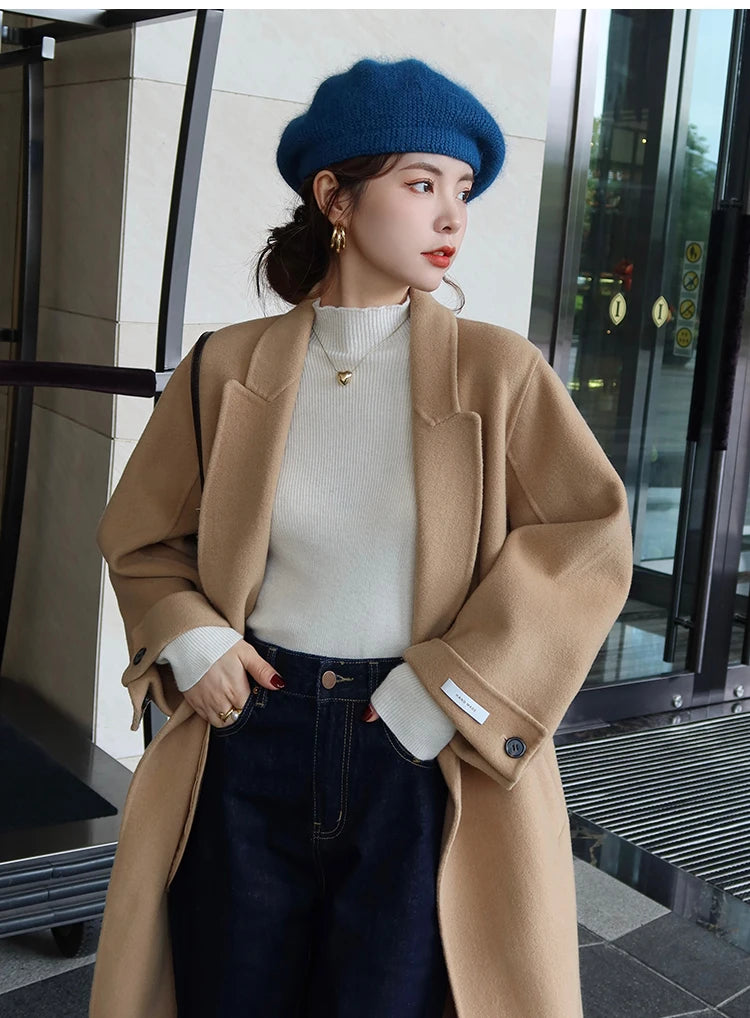Women's Knitted Pullover Sweater