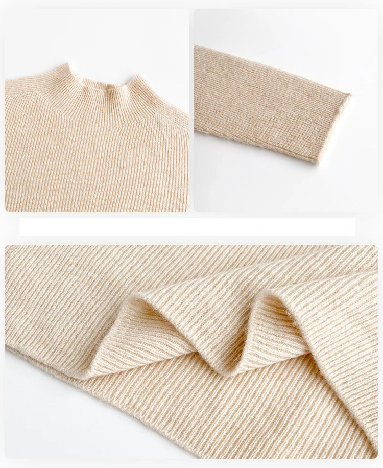 Women's Knitted Pullover Sweater