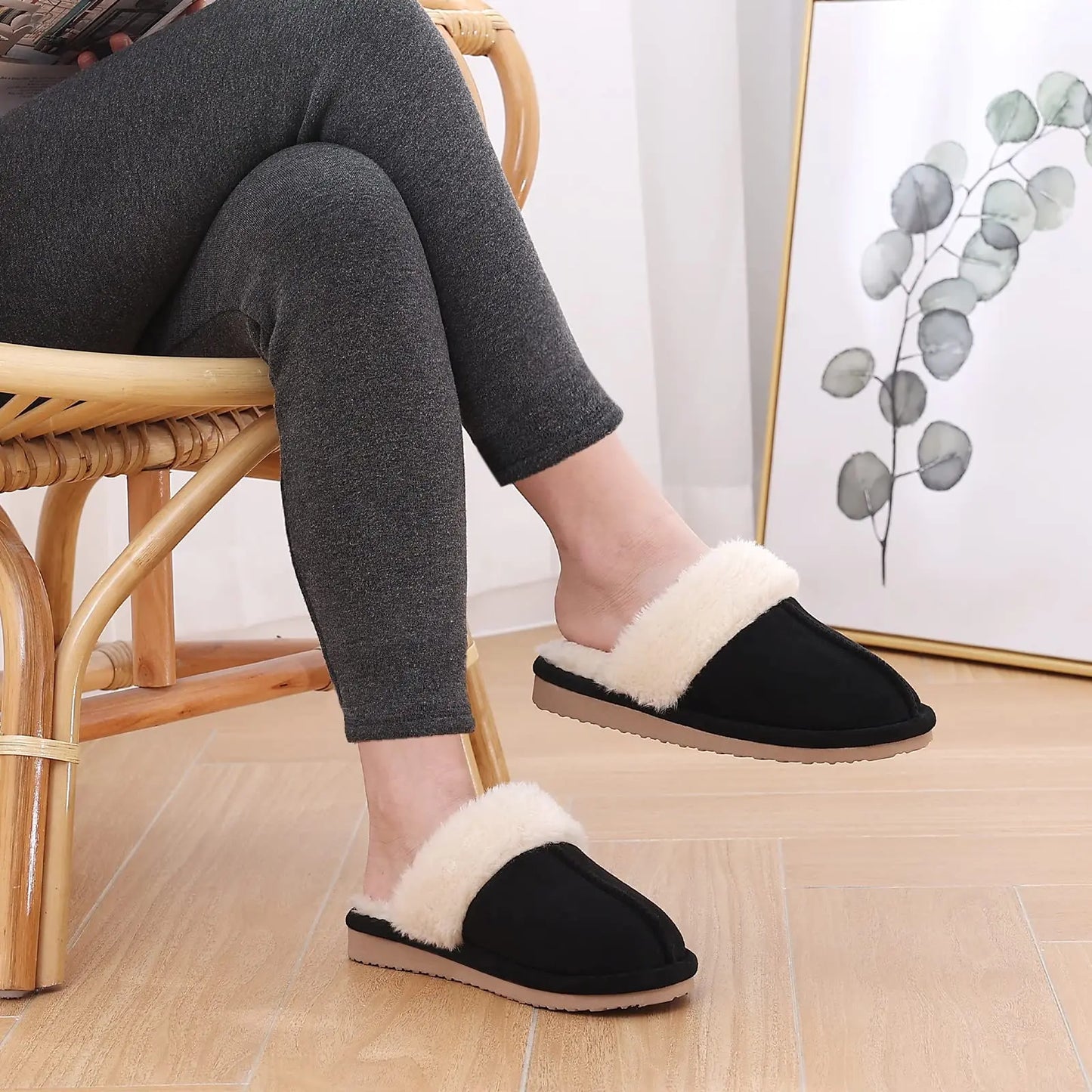 Fur Slippers For Women