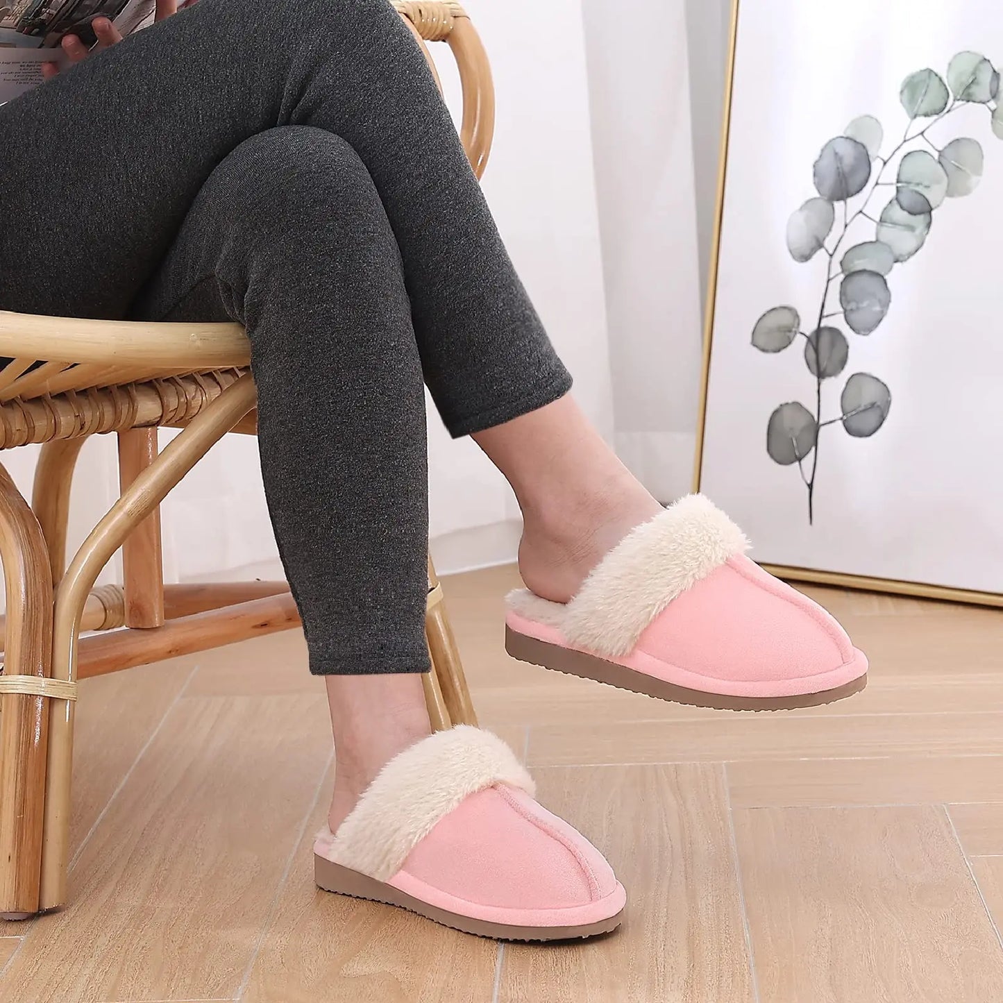 Fur Slippers For Women