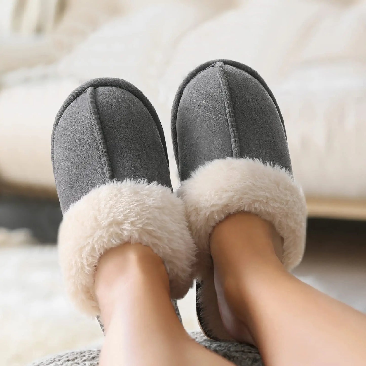 Fur Slippers For Women