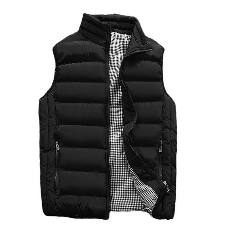 Men's Sleeveless Vest Winter Jacket