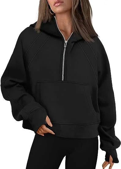 Women's Quarter Zip Hoodie
