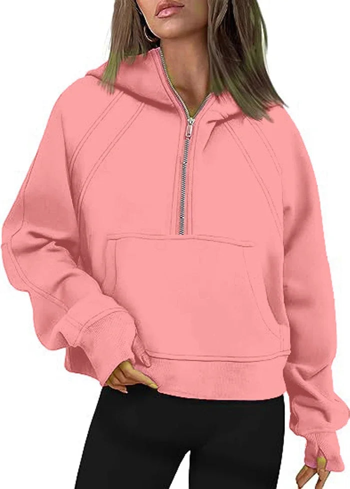Women's Quarter Zip Hoodie