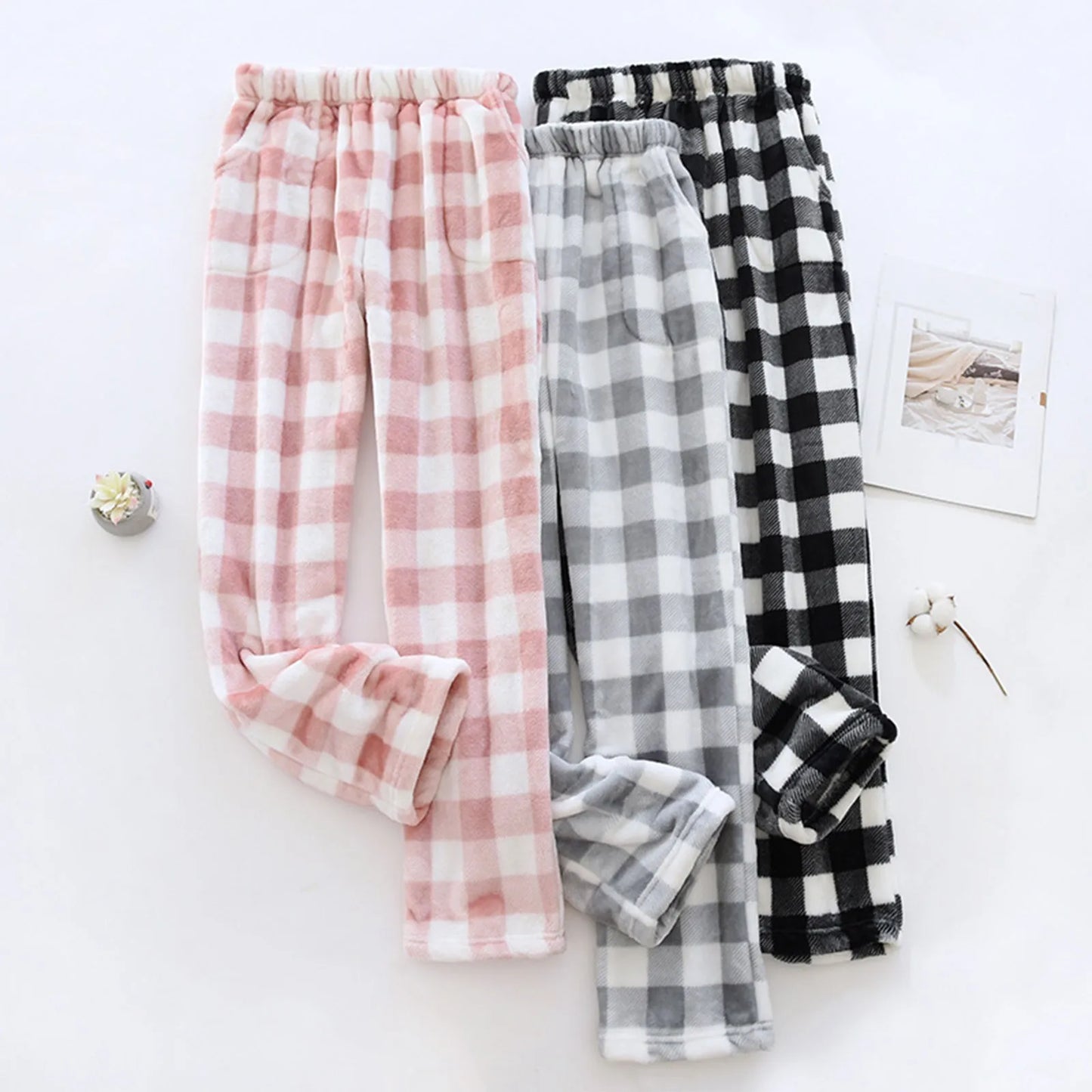 Plaid Winter Women's Flannel Pajama Pants