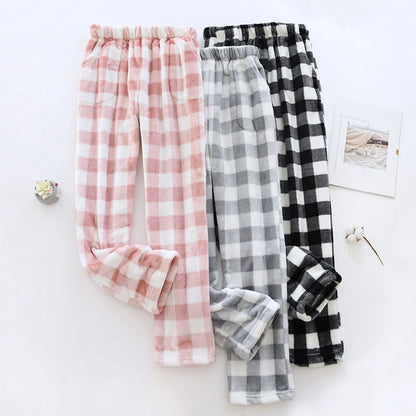 Plaid Winter Women's Flannel Pajama Pants