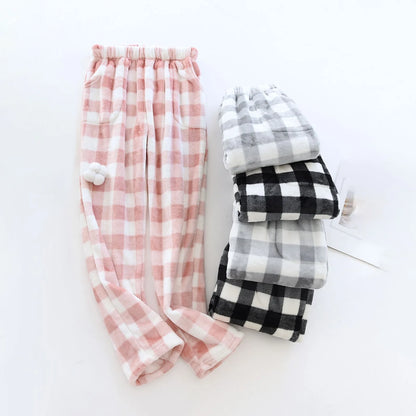 Plaid Winter Women's Flannel Pajama Pants