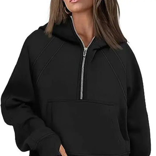 Women's Quarter Zip Hoodie