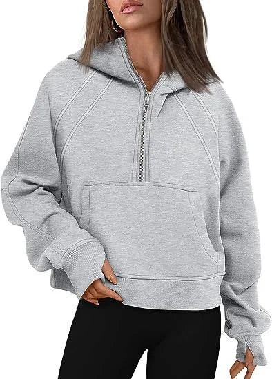 Women's Quarter Zip Hoodie