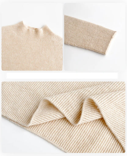 Women's Knitted Pullover Sweater