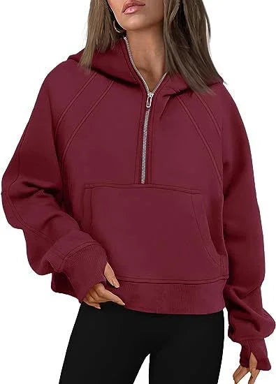 Women's Quarter Zip Hoodie