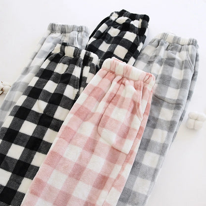 Plaid Winter Women's Flannel Pajama Pants