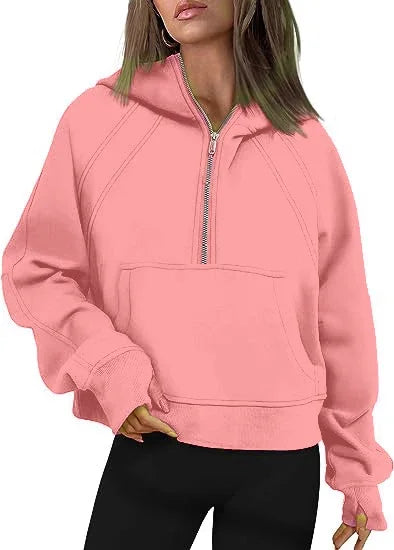 Women's Quarter Zip Hoodie