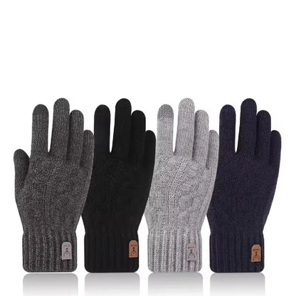 Men's Winter Knitted Gloves