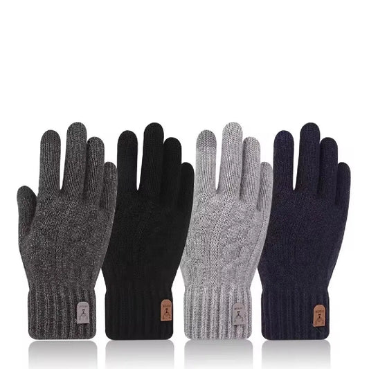 Men's Winter Knitted Gloves