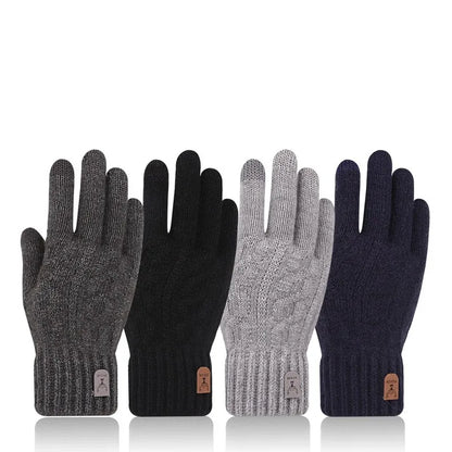 Men's Winter Knitted Gloves